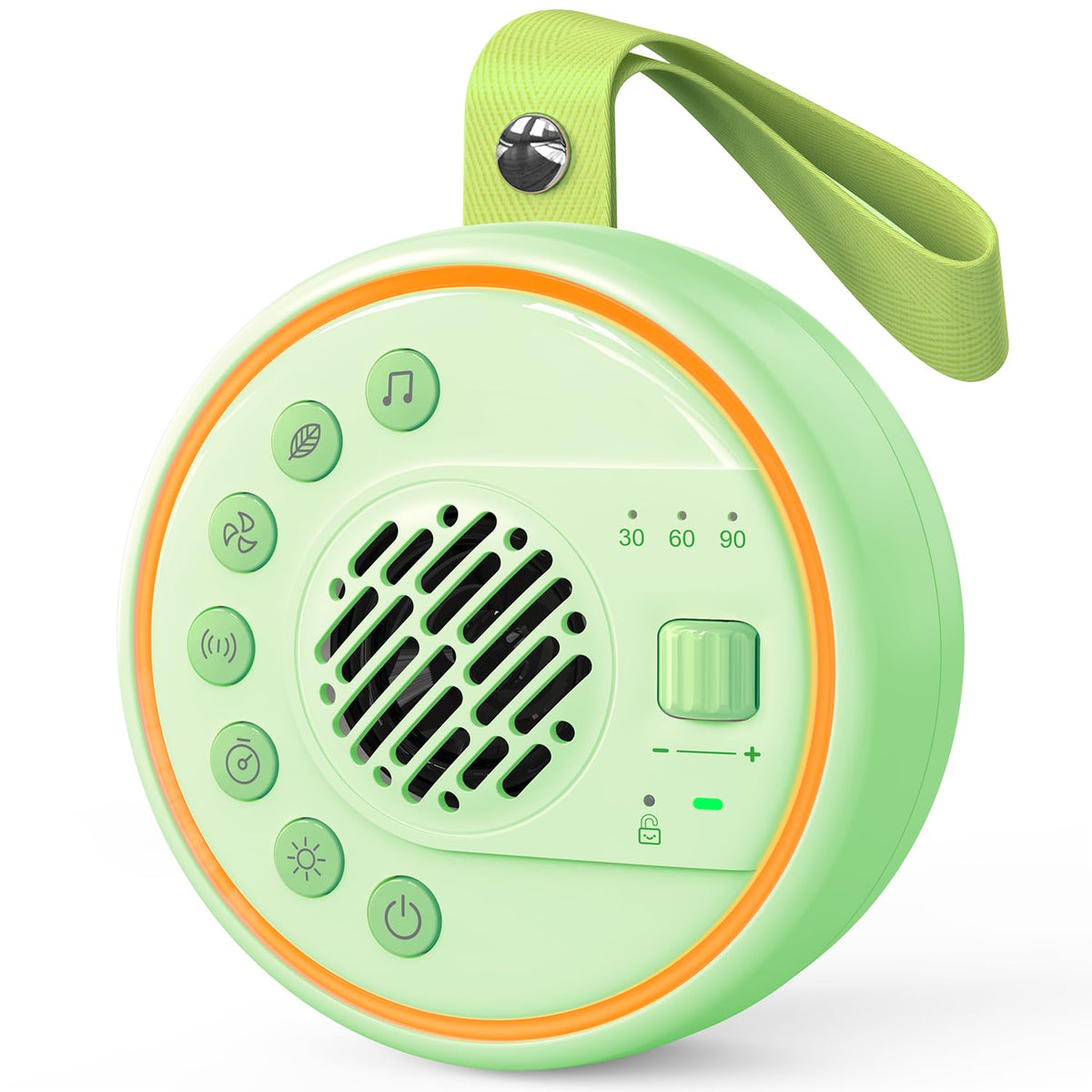 Lemnoi machine bruit blanc portable, vue produit, idéale pour favoriser le sommeil.