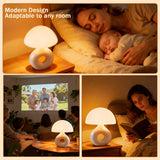 Lampe LemSen champignon avec 5 niveaux de gradation.