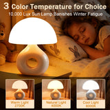 Lampe LemSen champignon ambiance naturelle 4000K pour le bureau.