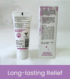Application visage mains LEMYKA – soin doux pour peaux sensibles.