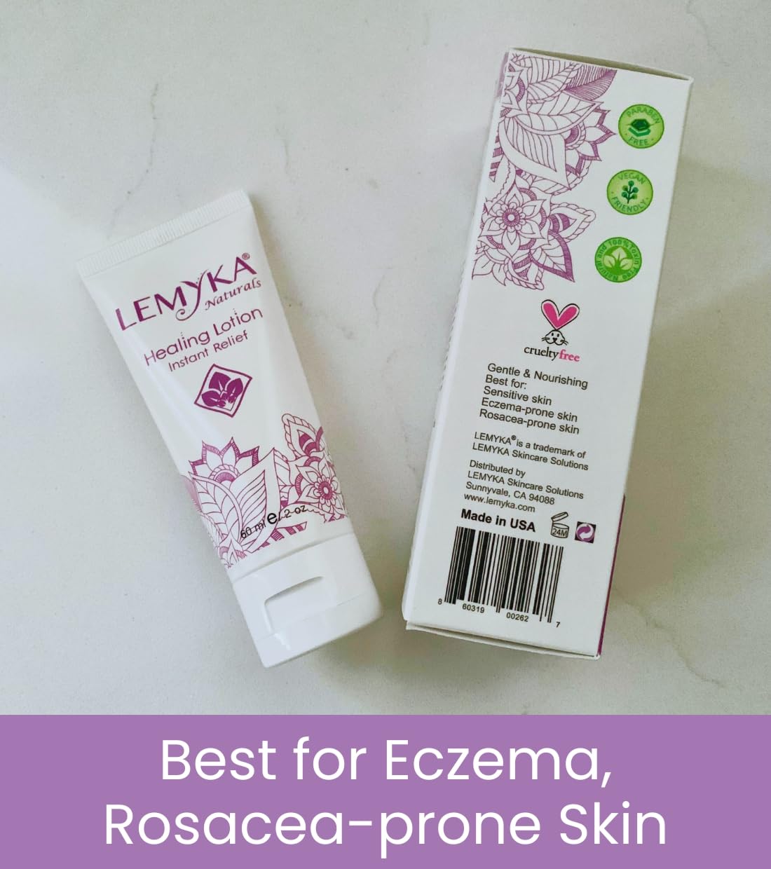 LEMYKA ingrédients aloe-niacinamide-vitamine-e – hydratation nourrissante.