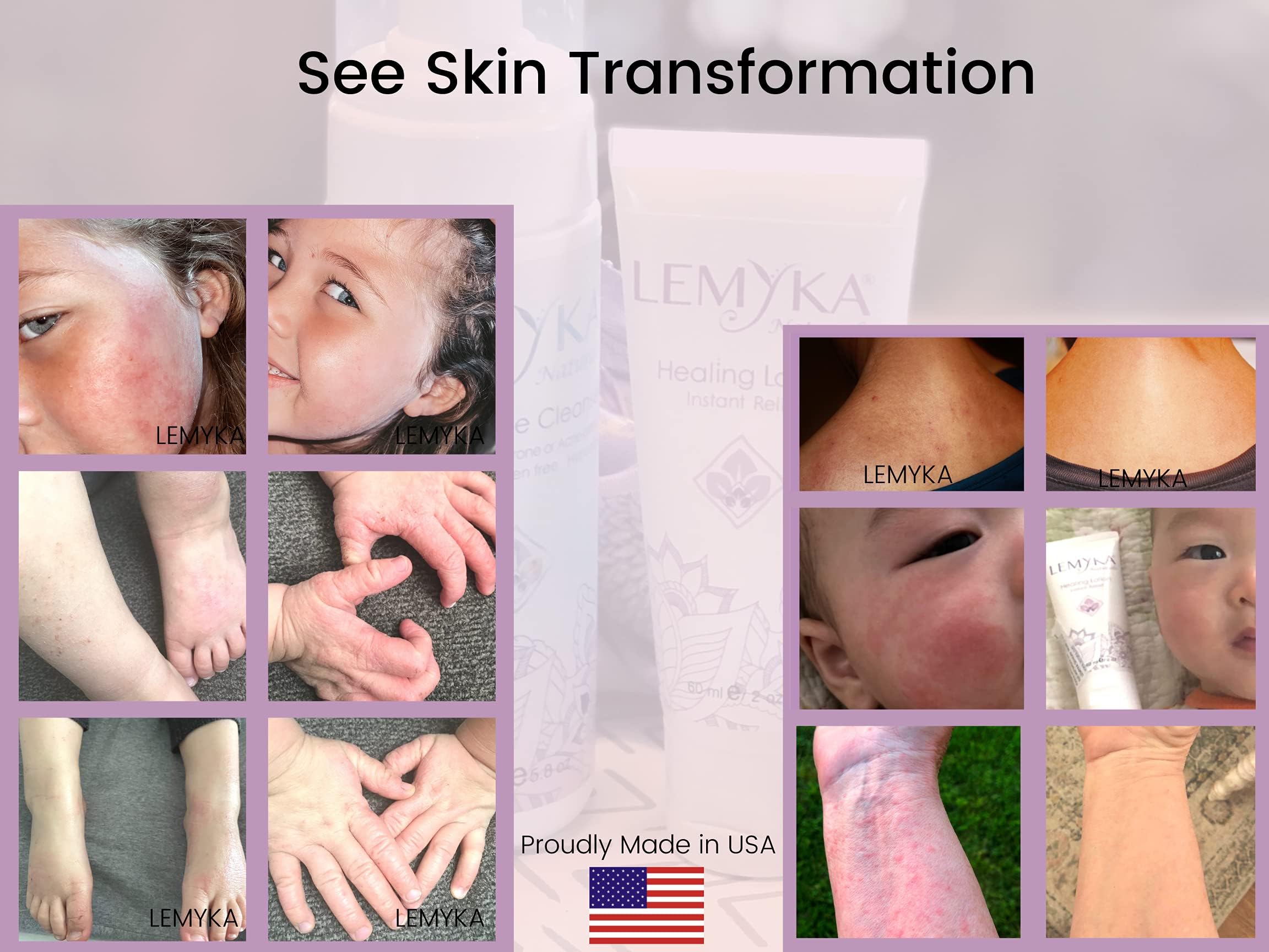 Texture non graisse LEMYKA – absorption rapide.