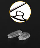 LenzProse pack 6 repose-nez silicone prêt à l'installation rapide