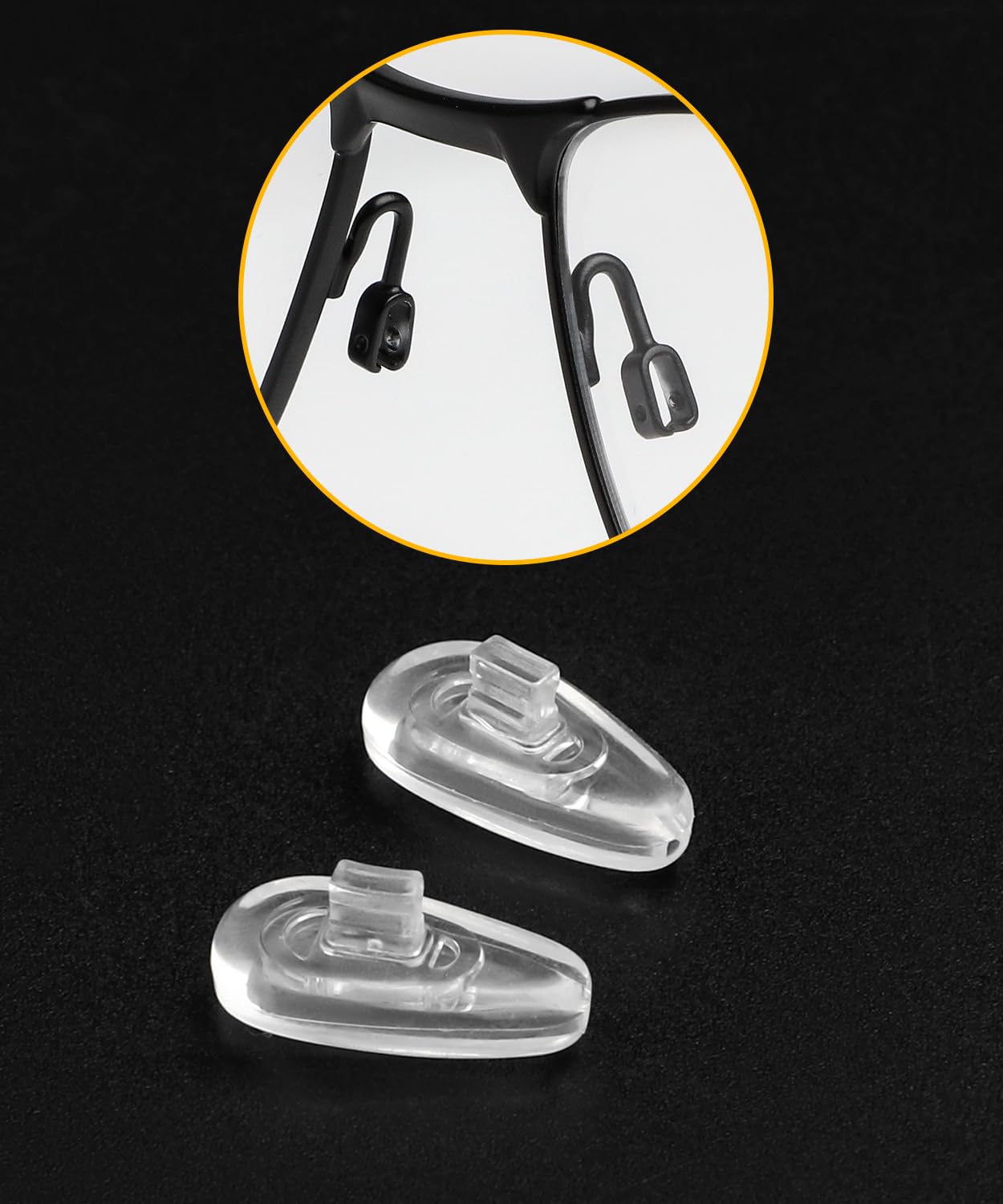 LenzProse plaquettes nasales en silicone pour plaque metallique ox5038, confort prolongé et stabilité.