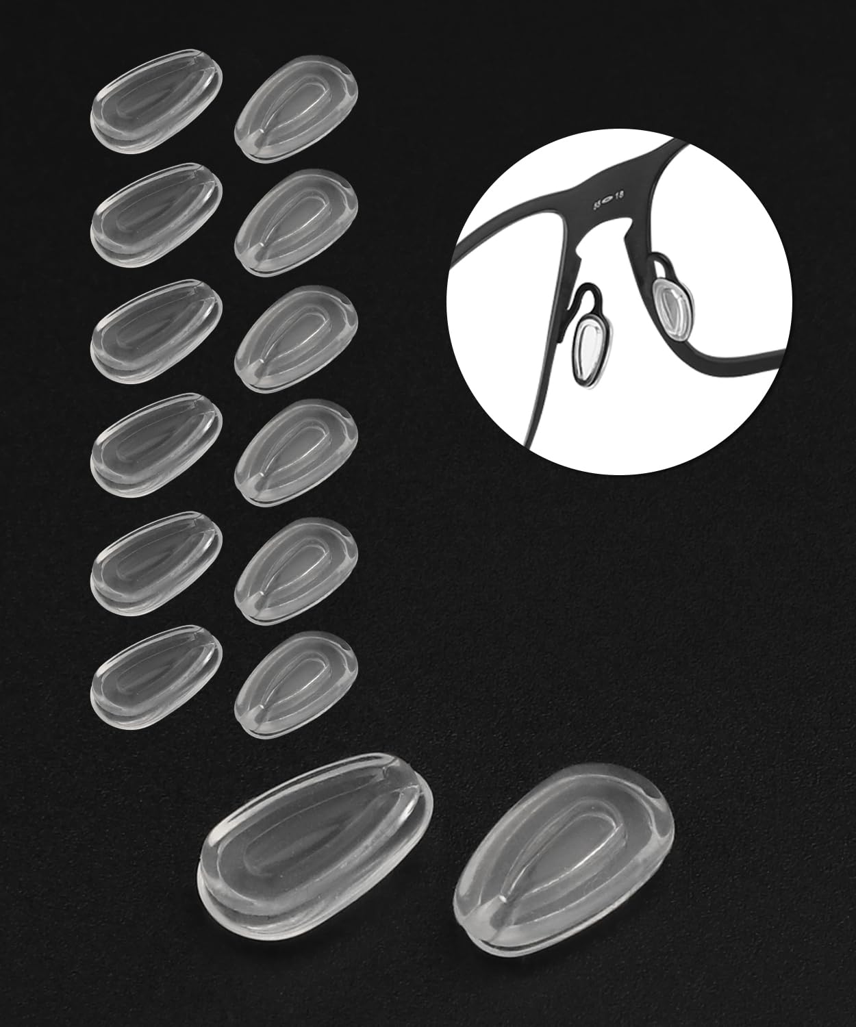 LenzProse repose-nez compatibles Oakley pour un ajustement sûr et confortable