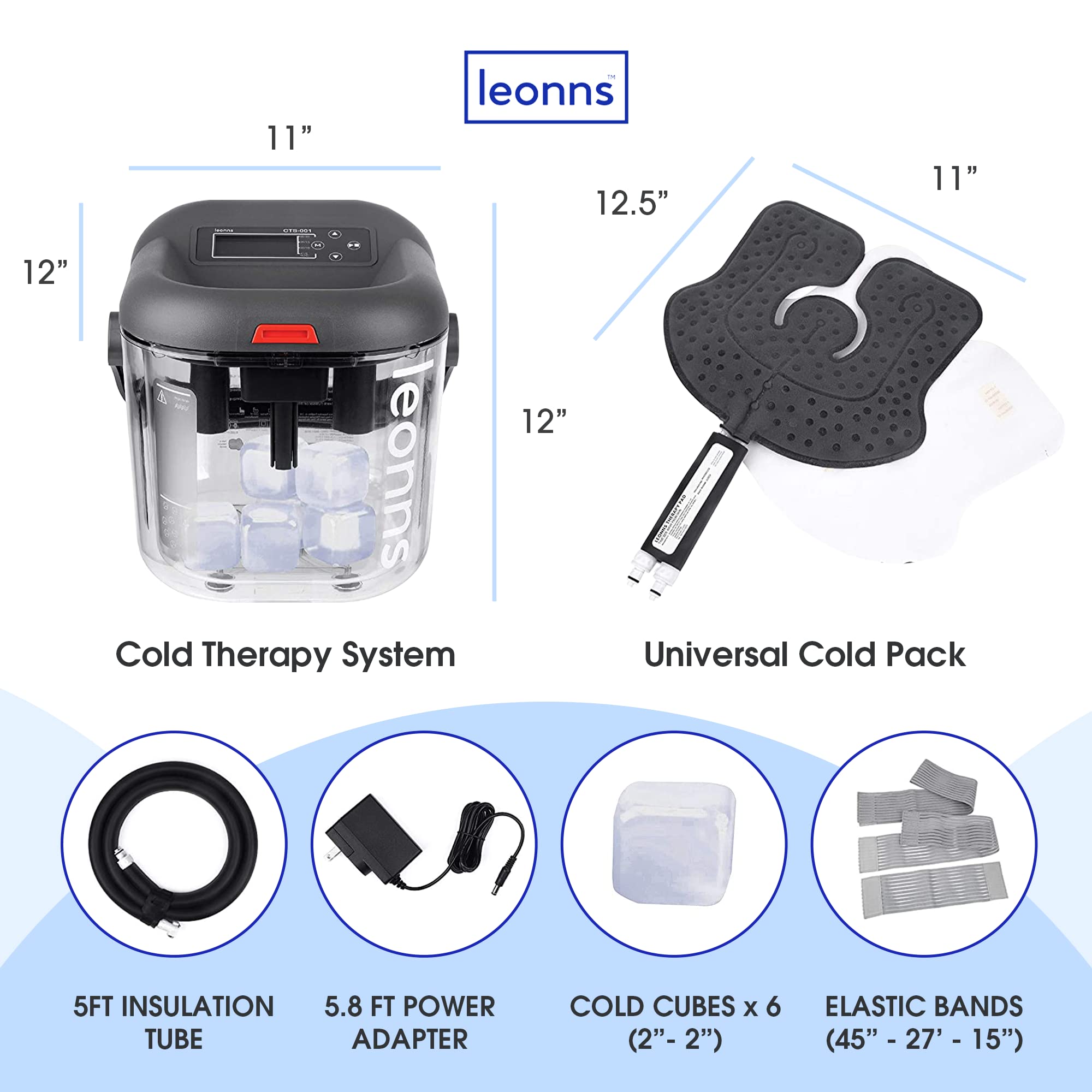 LEONNS cold therapy machine for shoulder offers soothing cooling for recovery