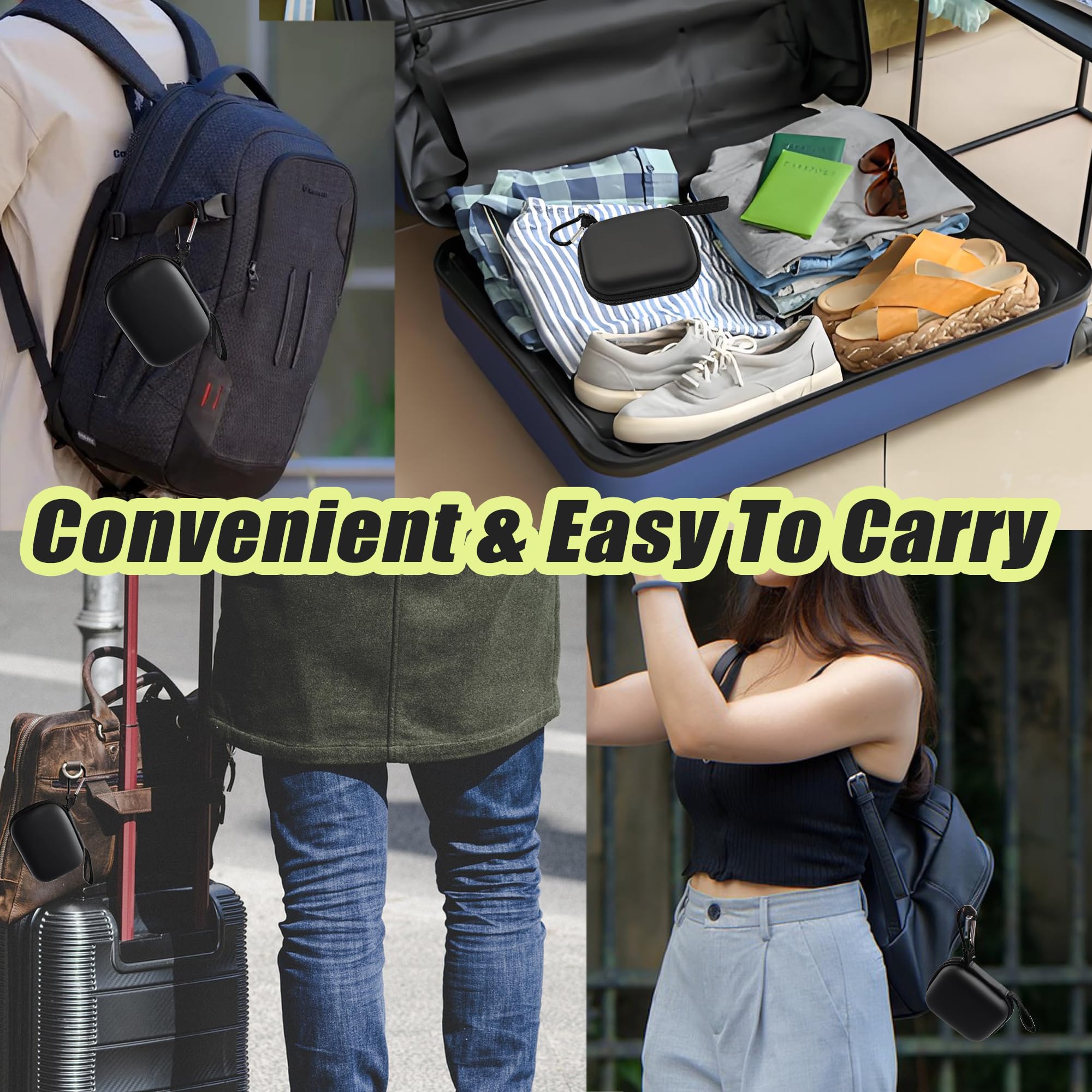 LeoTube étui éthylotest poche zip, rangement compact.