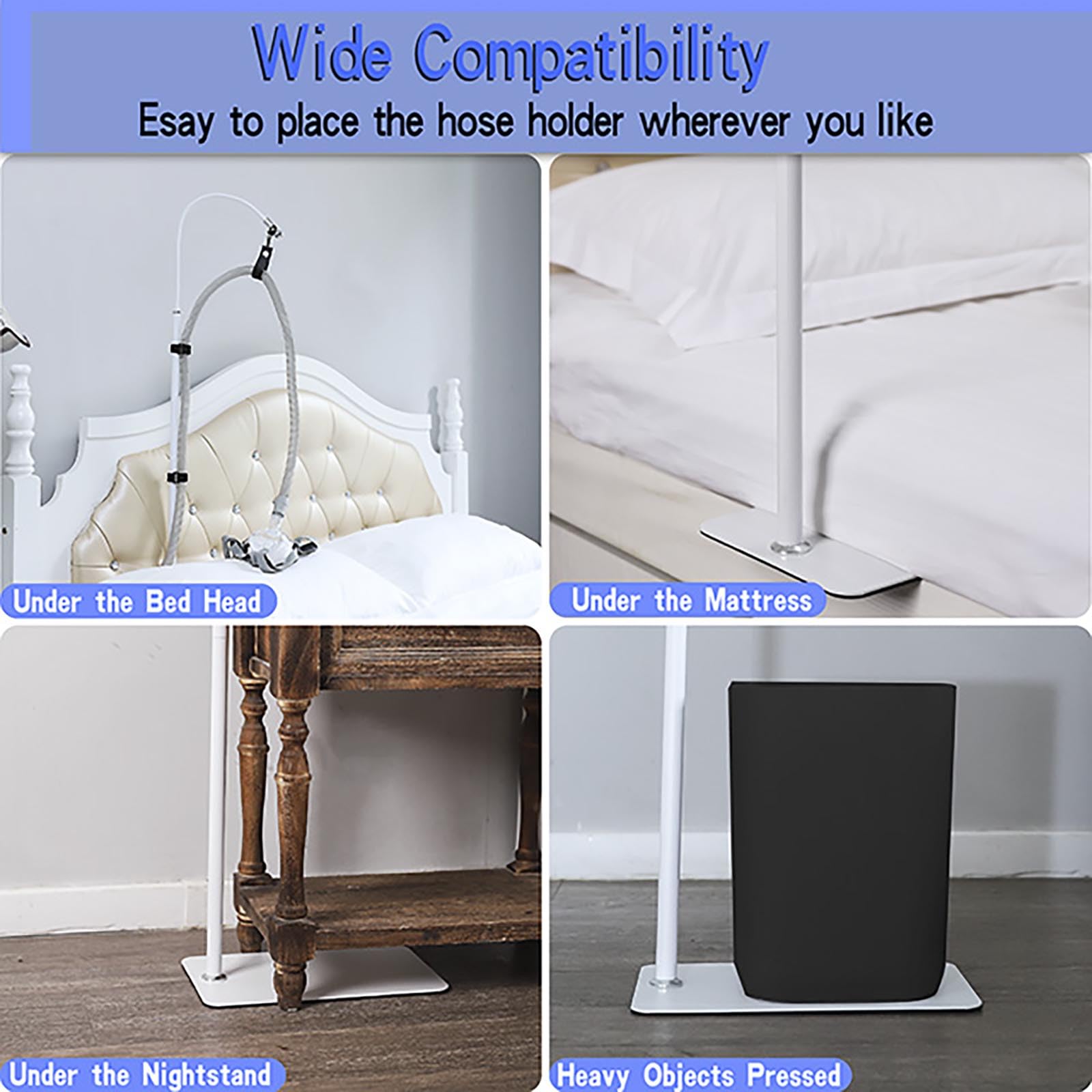 Hauteur réglable Lerboai jusqu'à 170 cm pour alignement avec le lit.