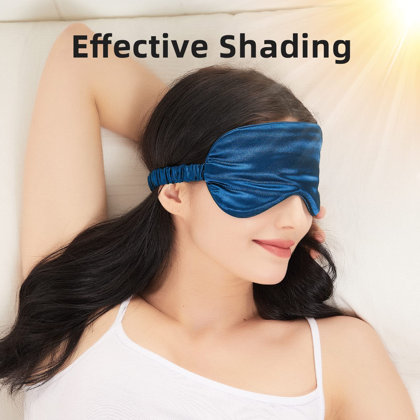 Finition satin luxueuse du masque LERSVICVIL, toucher soyeux et agréable.