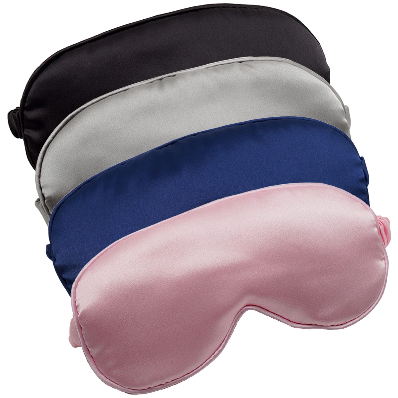 Masque de sommeil LERSVICVIL en satin doux, pour un repos plus paisible.