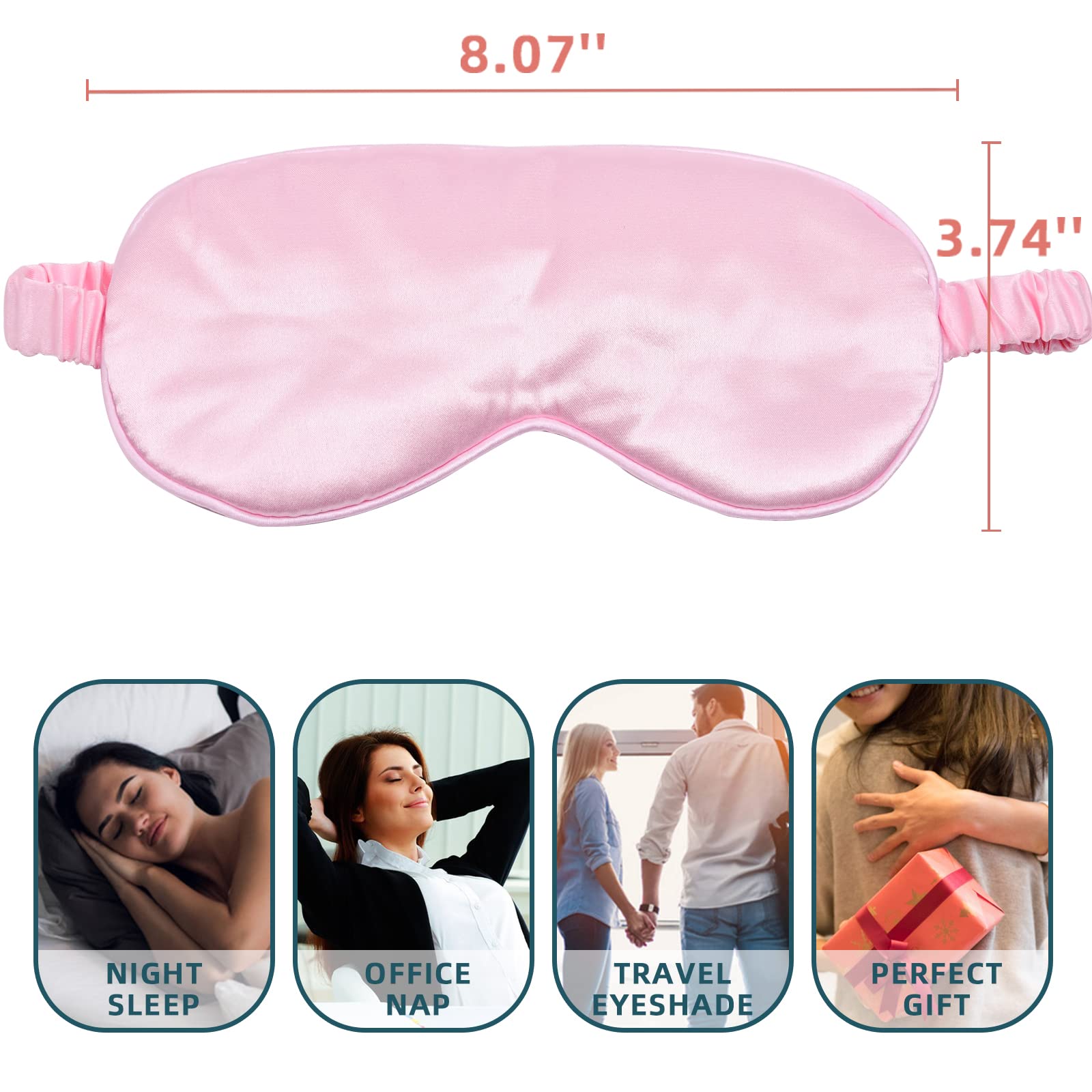 Usage nocturne simple avec le masque LERSVICVIL, idéal pour le sommeil prolongé.