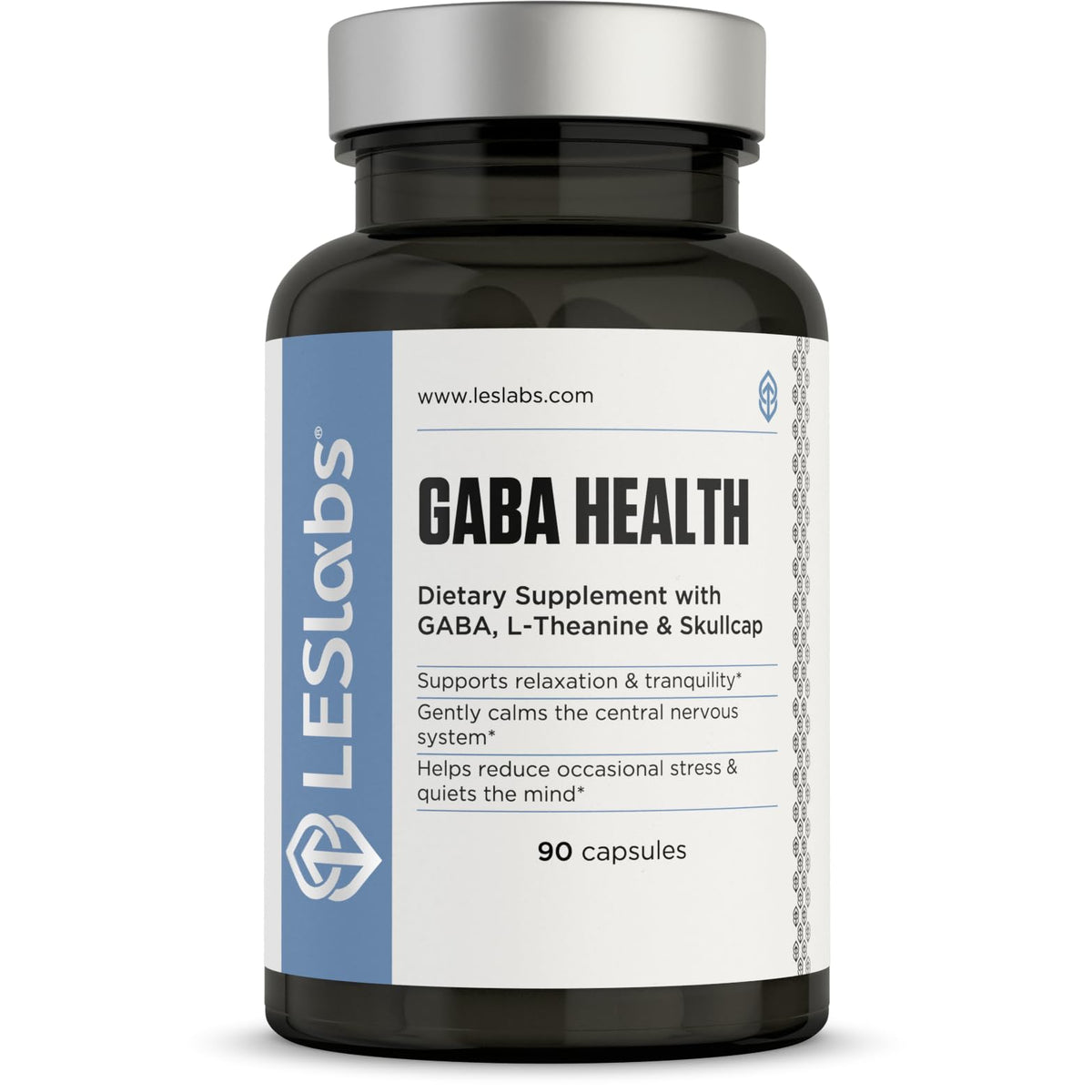 Les Labs GABA Health — bouteille-relaxation, promesse de calme et détente.