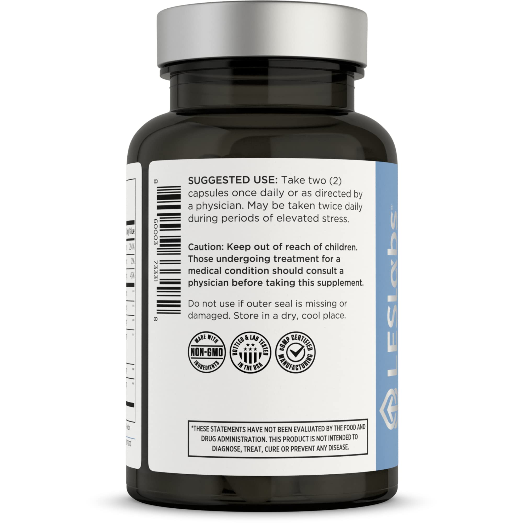 Les Labs GABA Health — capsules, faciles à prendre pour la détente au quotidien.