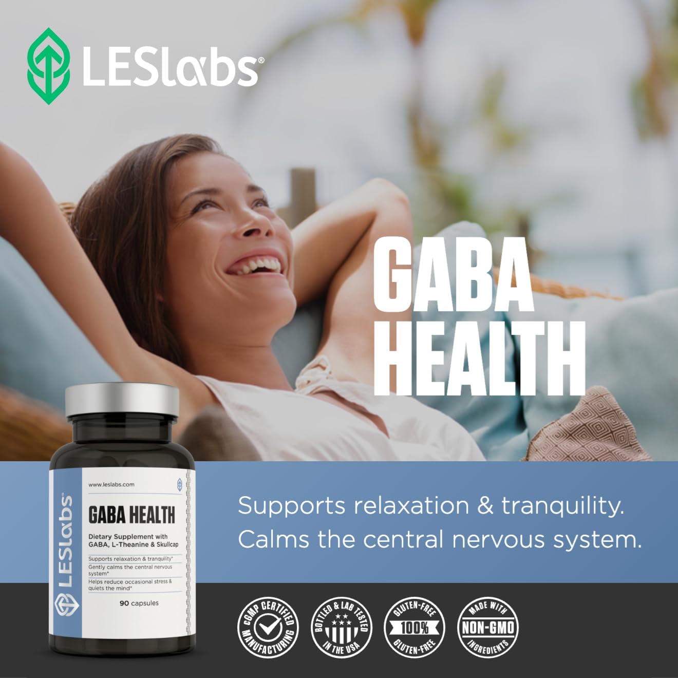 Les Labs GABA Health — scène-détente, moment de calme après une journée.