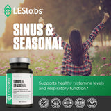 LES Labs Sinus & Saisons – quercétine pour un équilibre éventuel des réponses immunitaires.