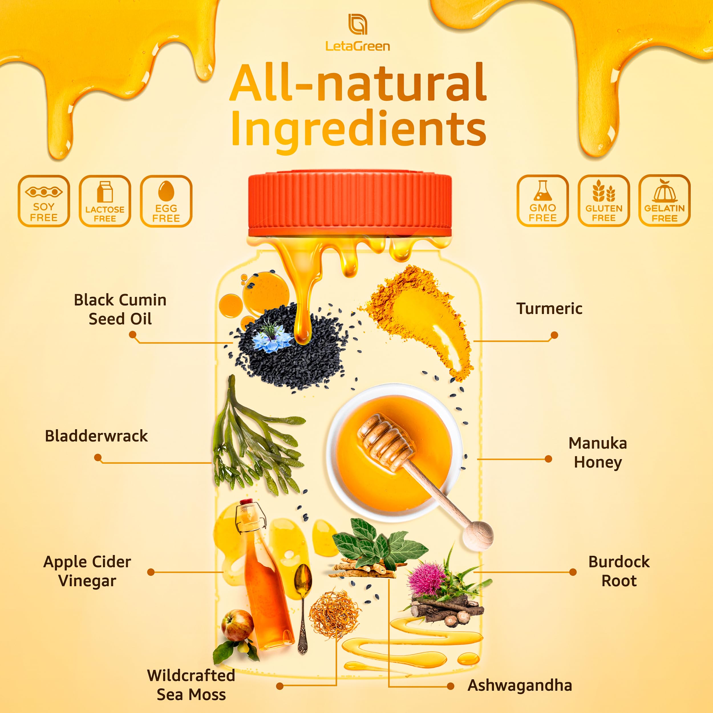 LetaGreen Gummies ashwagandha, équilibre possible au quotidien.