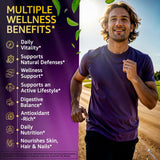 LetaGreen mousse de mer capsules, étiquette propre et transparente
