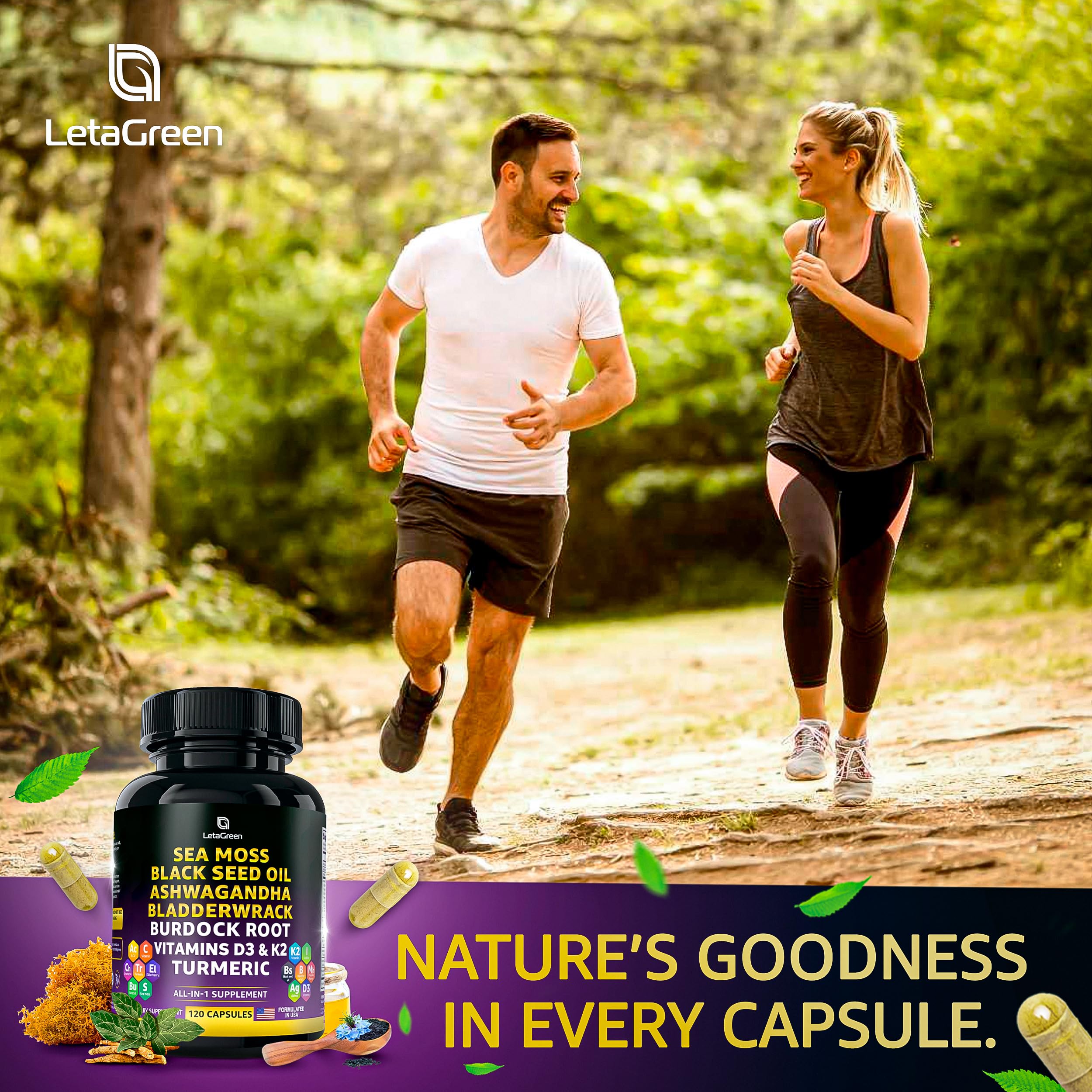 LetaGreen mousse de mer capsules, routine quotidienne simplifiée et pratique