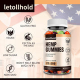 Letollhold Gummies-sucre-faible : douceur naturelle avec peu de sucre.