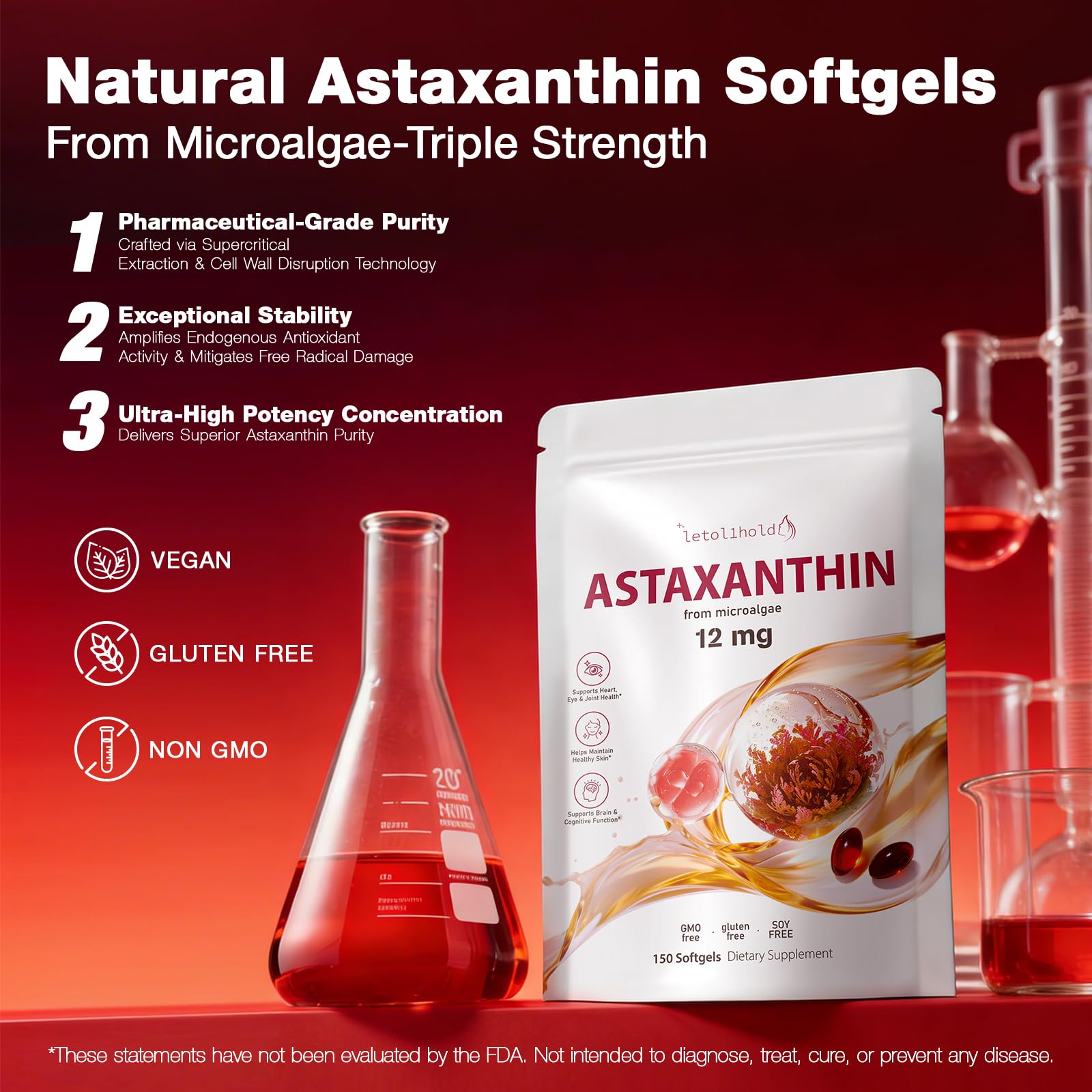 letollhold astaxanthine — soutien immunitaire et bien-être général.