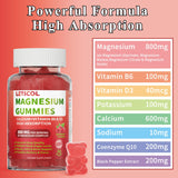 Gummies sans sucre et adaptées au régime végane, faciles à intégrer à votre routine.