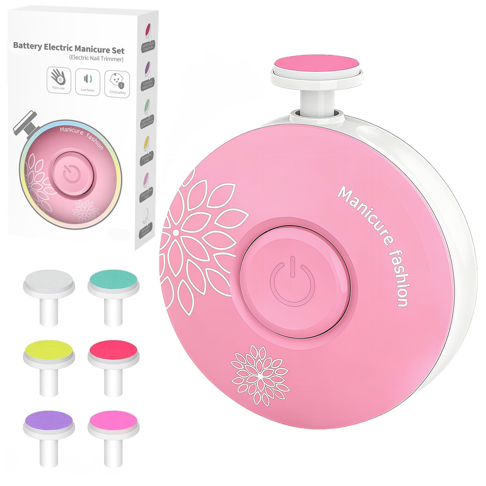 Letuenmi bébé lime-ongles silencieuse pour des séances douces sans réveiller bébé