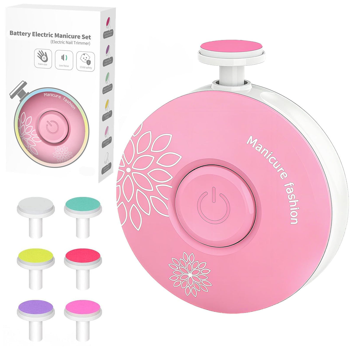 Letuenmi bébé lime-ongles silencieuse pour des séances douces sans réveiller bébé