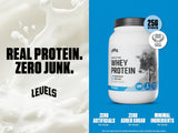 Levels Grass-Fed Whey dose-mesure indique 25 g de protéines par portion.