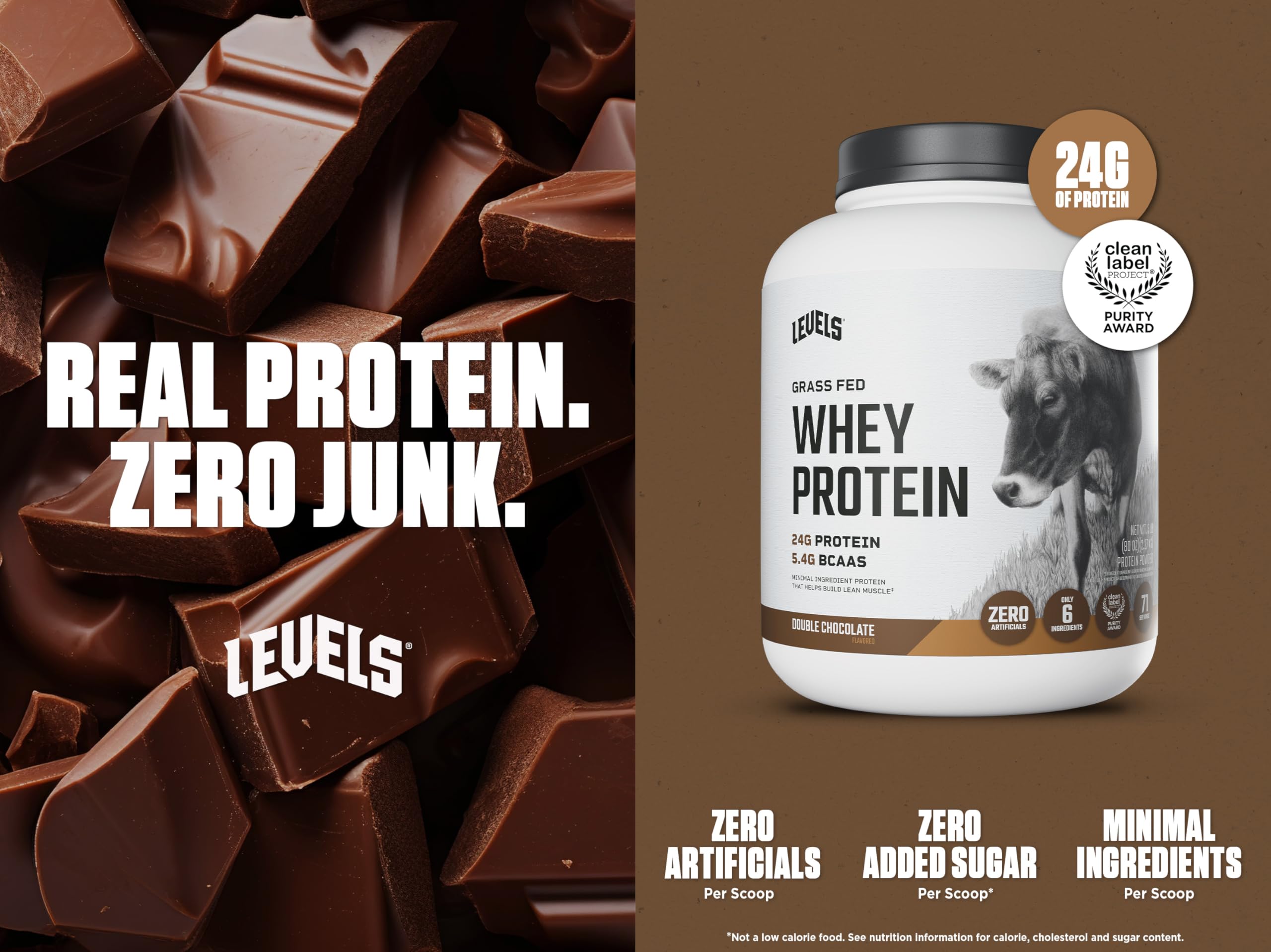 Levels Double Chocolat – texture chocolat riche et goût naturel
