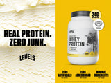 Doseuse Level Grass Fed Whey Vanille Bourbon pratique pour doser rapidement