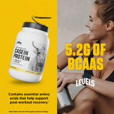 Ingrédients propres Levels Vanille Bean sans hormones, OGM, édulcorants artificiels.
