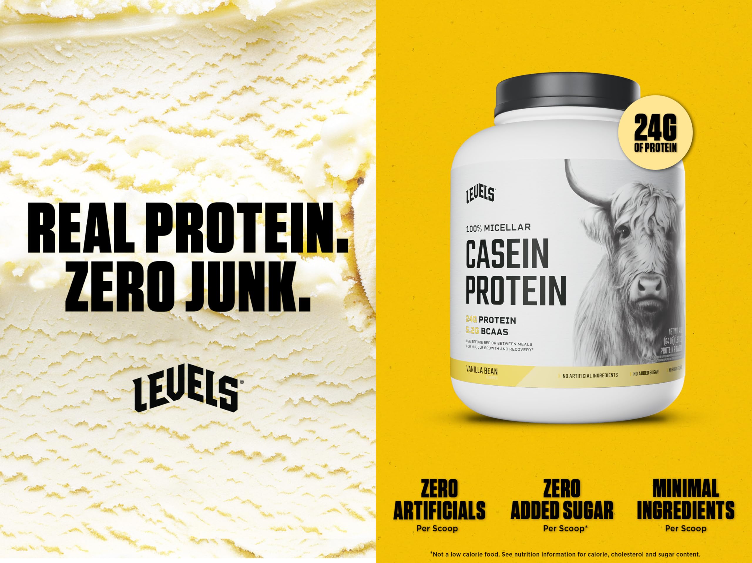 Levels Nutrition – cuillère-dose pour mesurer facilement une portion protéique.