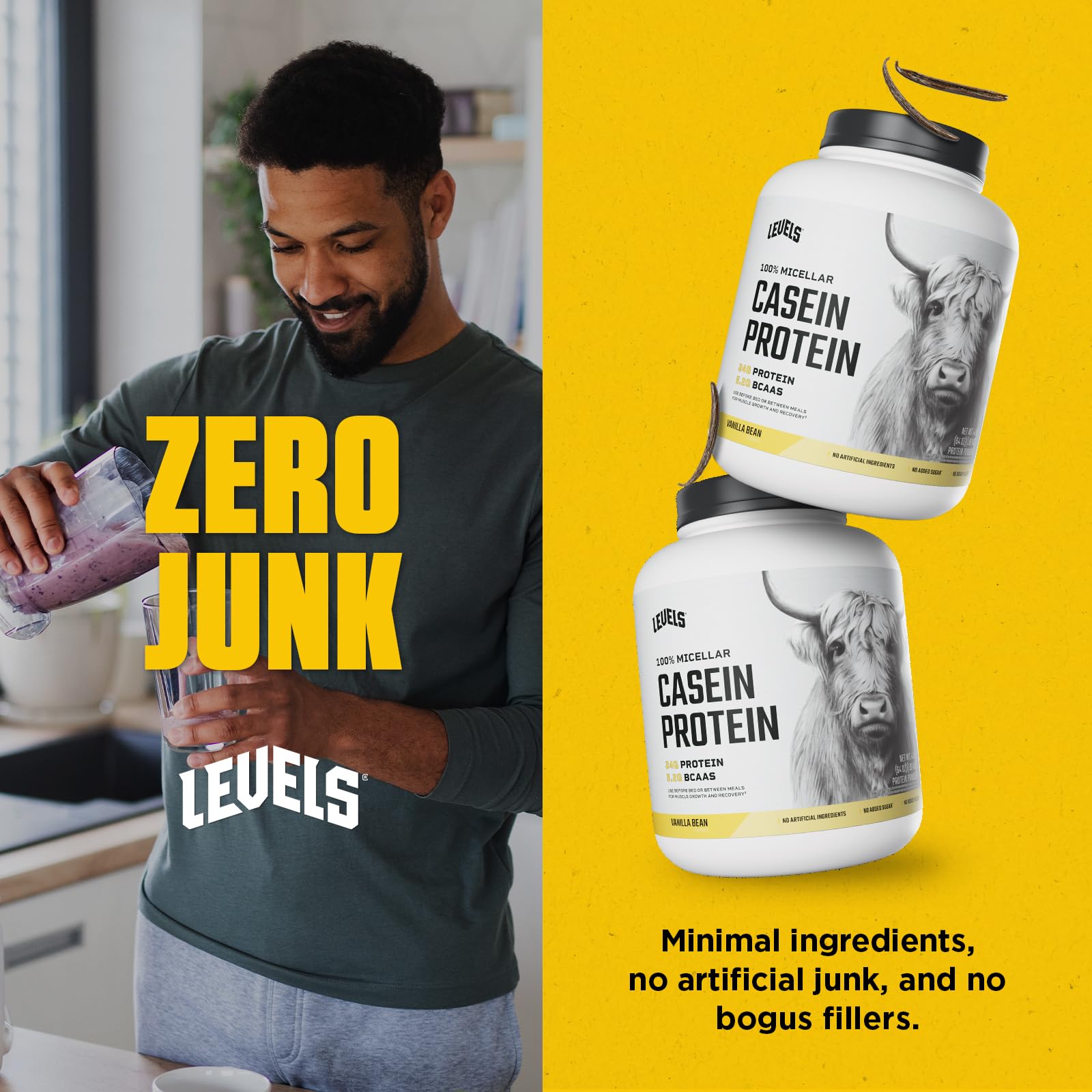 Levels Nutrition – utilisation post-entraînement pour un apport protéique durable.
