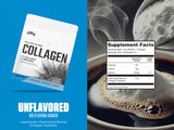Levels Nutrition Collagen Peptides: poudre non aromatisée prête à se mélanger.