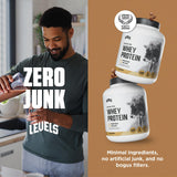 Levels Whey Cappuccino processus froid: filtration à froid préservant les nutriments