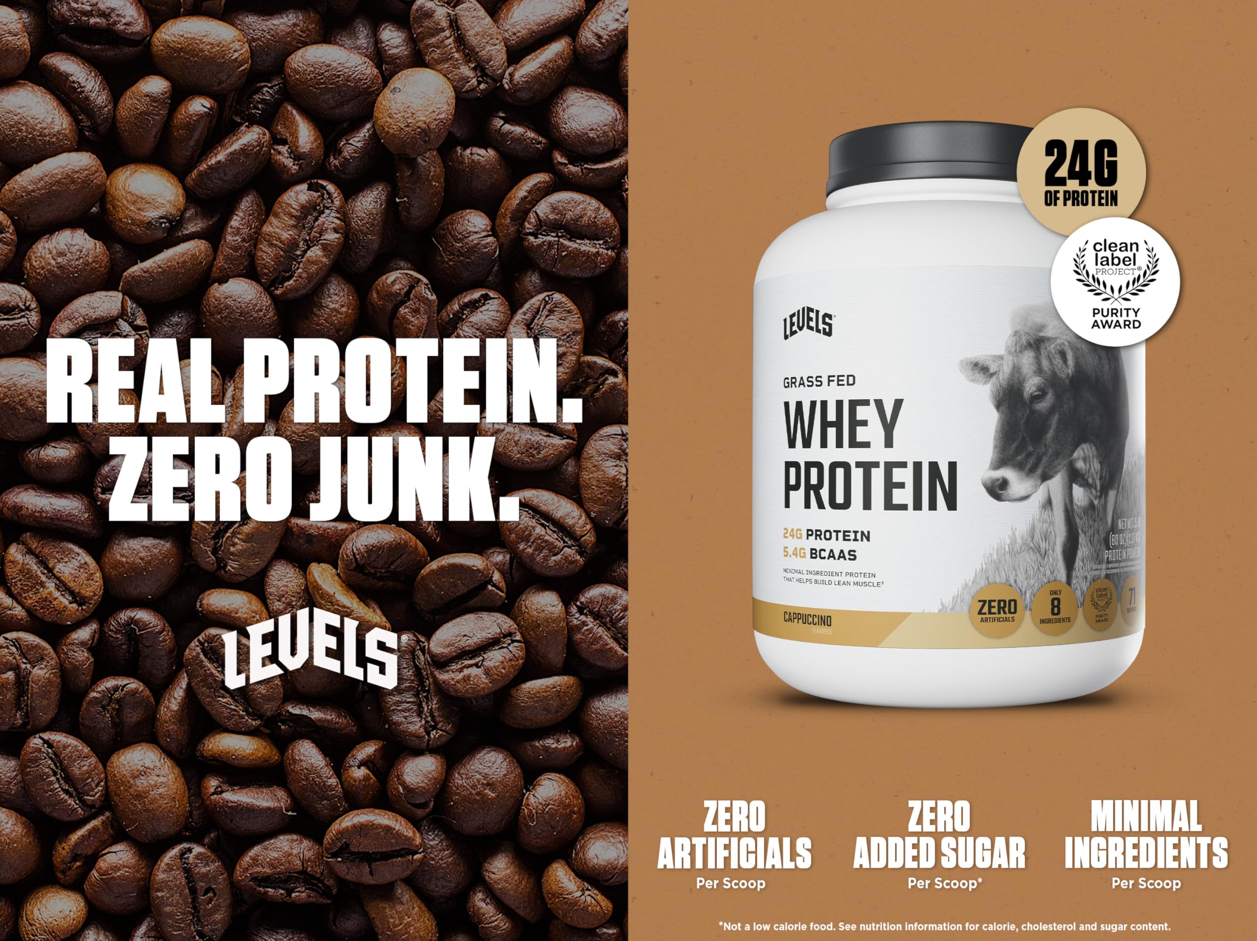 Levels Whey Cappuccino tasse prête: boisson prête à déguster