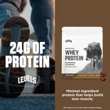 Levels Whey Protéine Double Chocolat – cacao riche pour une saveur naturelle.