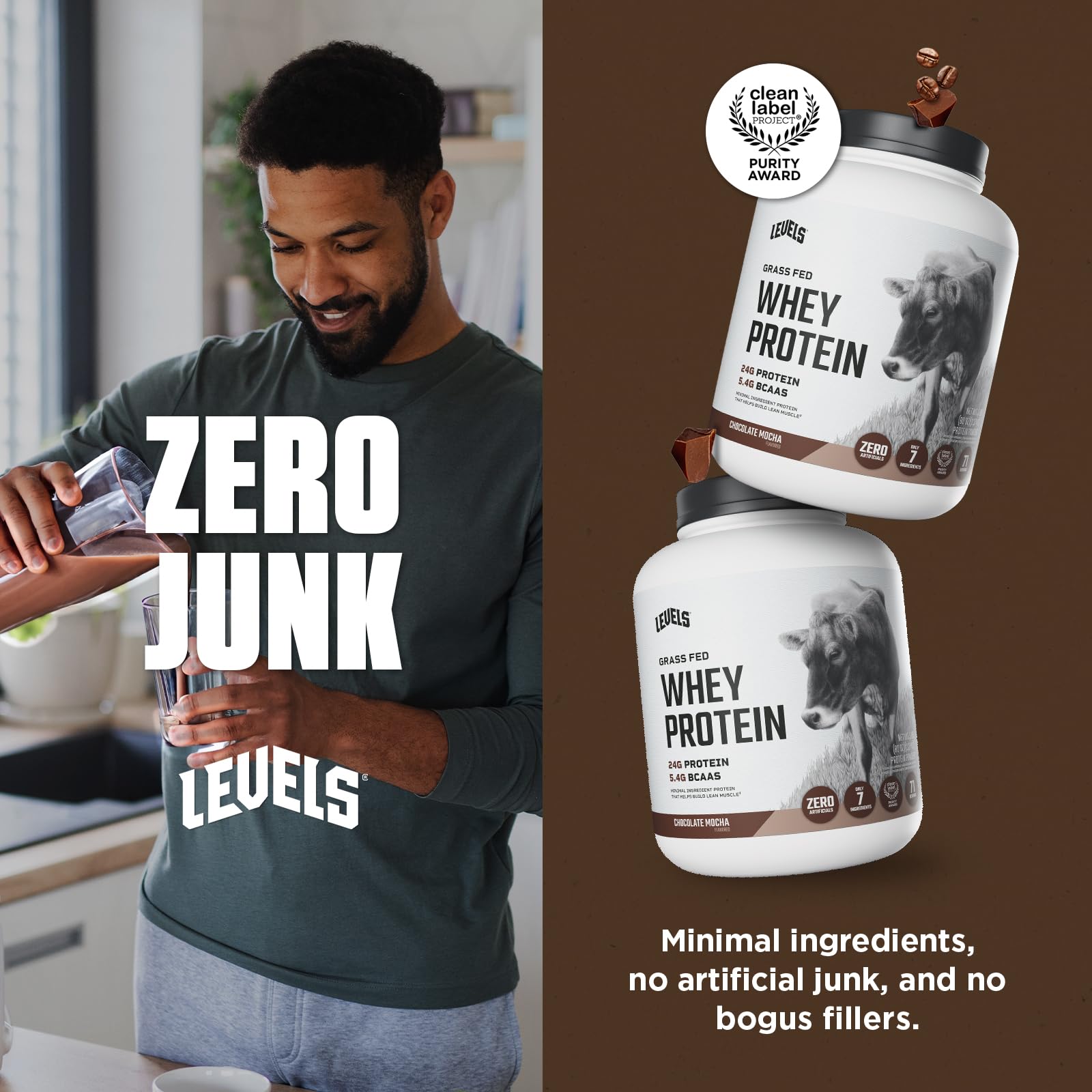 Levels traitement froid – processe qui preserve les proteines et le gout.