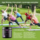 Leverage L-Glycine en poudre soutient les routines quotidiennes et le bien‑être.