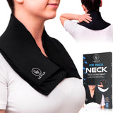 LEVILO pack-glace-cou-reutilisable : soulage les tensions cervicales et peut être porté confortablement.