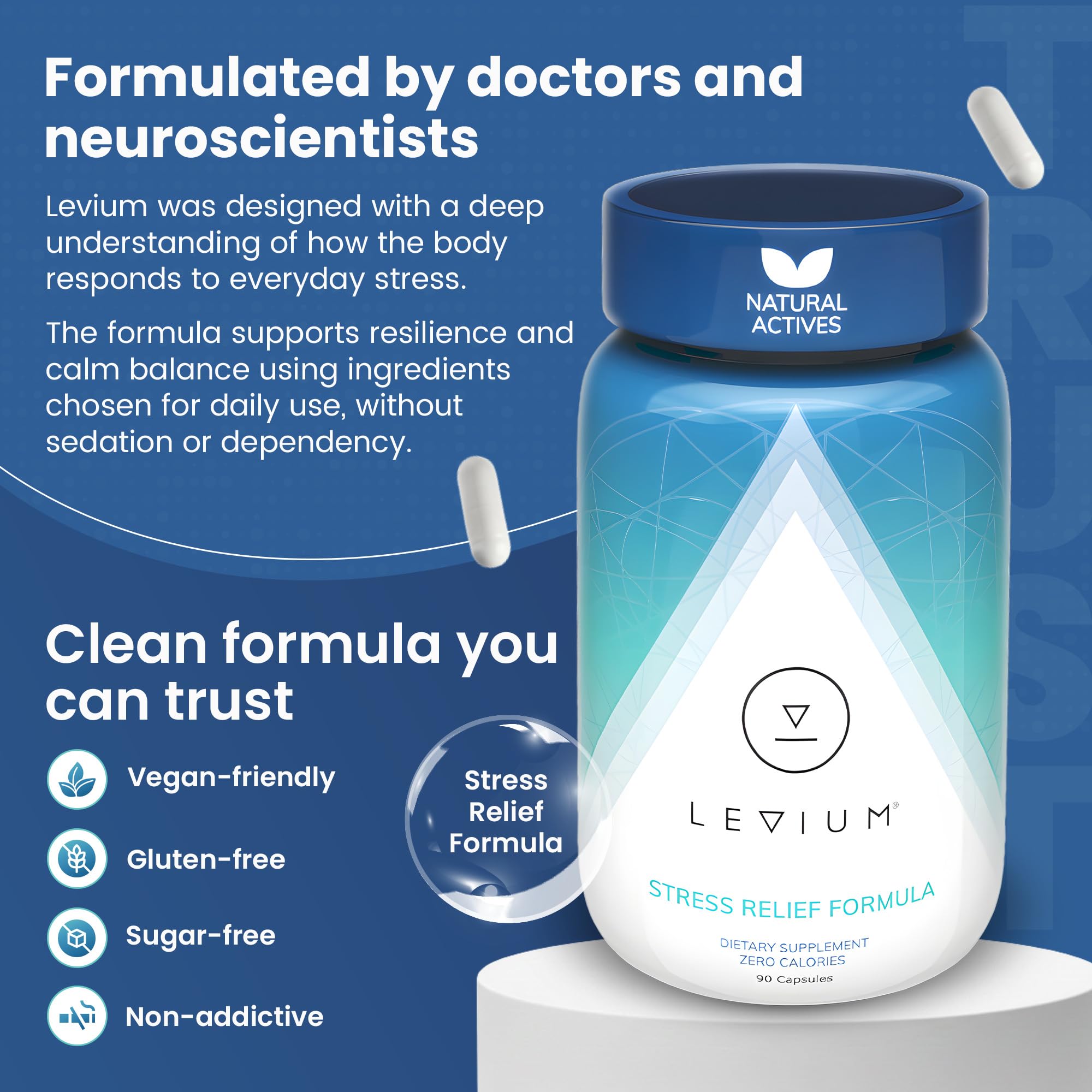 Levium – gélules faciles à prendre pour une routine pratique.