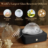 Levoair diffuseur avec base en bois pour un look naturel