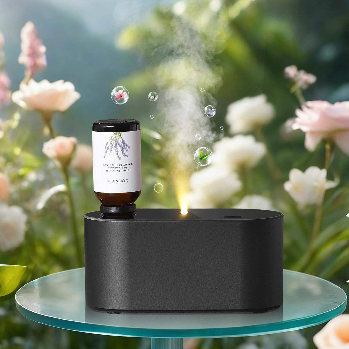 Levoair diffuseur sans eau nano-brume pour ambiance rapide.
