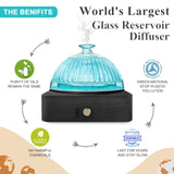 Levoair diffuseur facile à nettoyer avec brosse en verre incluse