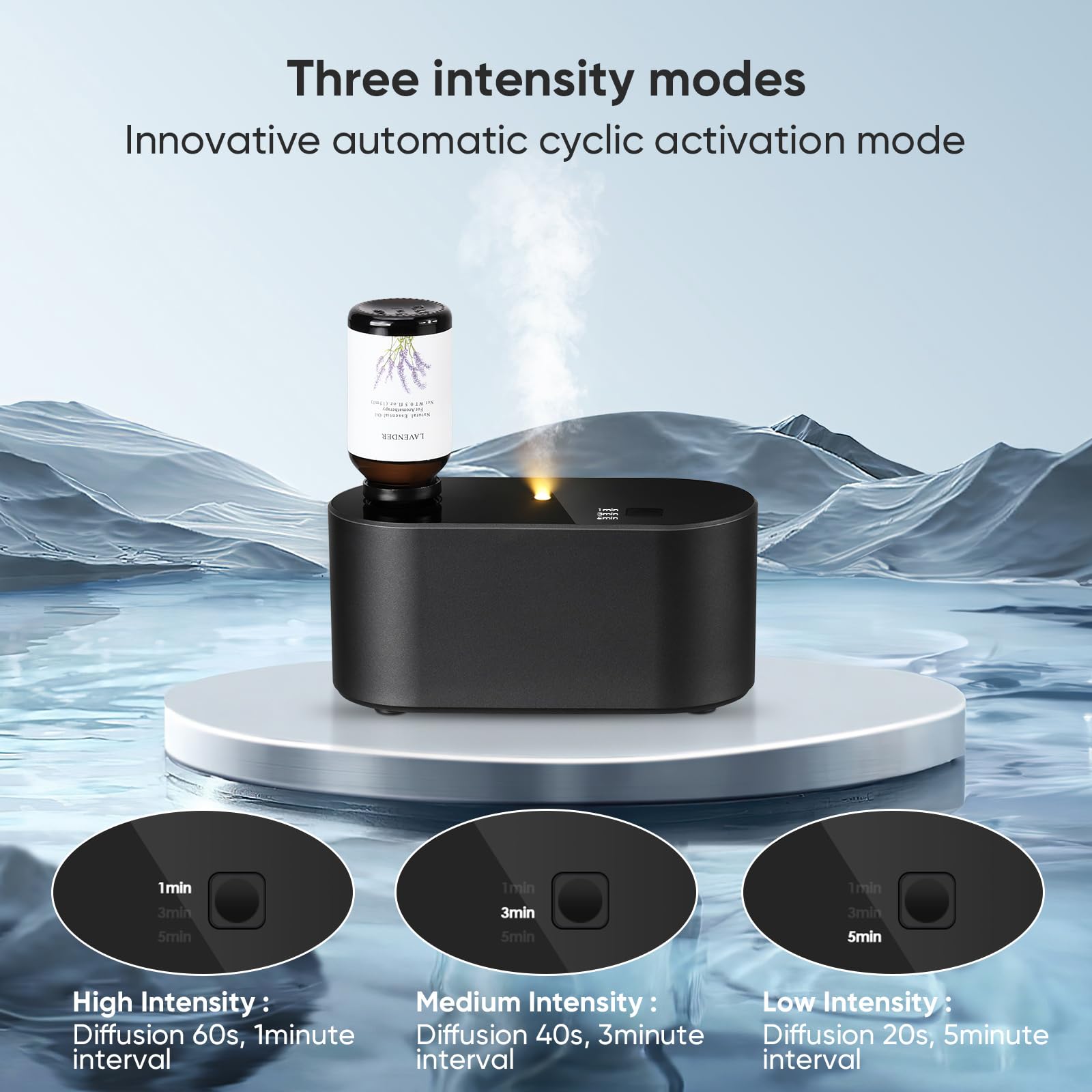 Levoair diffuseur ultra-silencieux, moins de 28 dB.