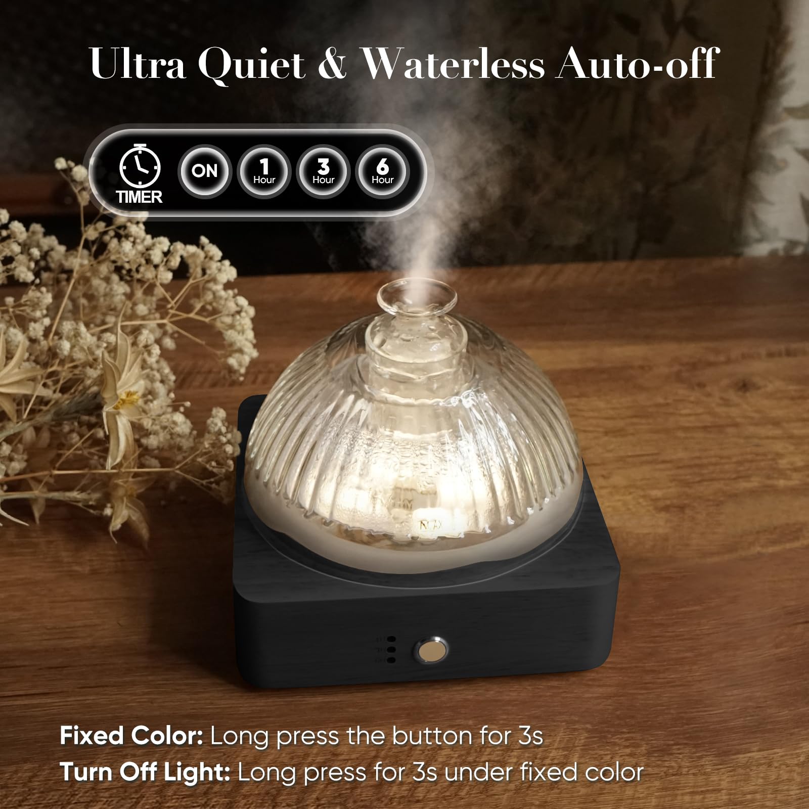 Levoair diffuseur ultrasonique silencieux favorisant sommeil et concentration