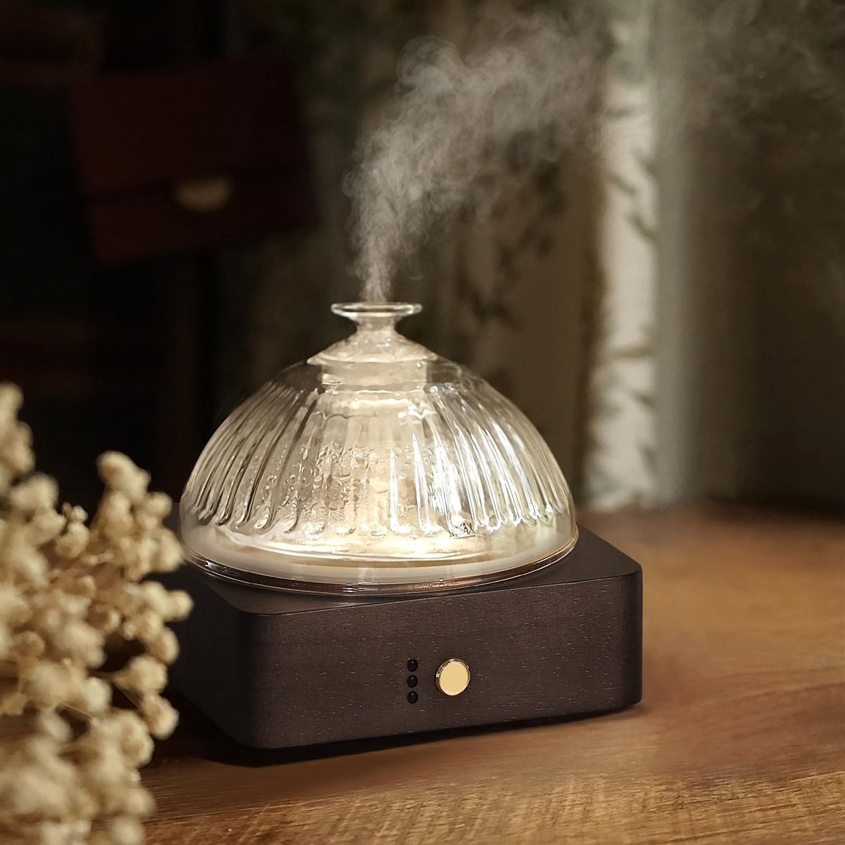 Levoair diffuseur en verre avec réservoir pour diffusion stable et pure