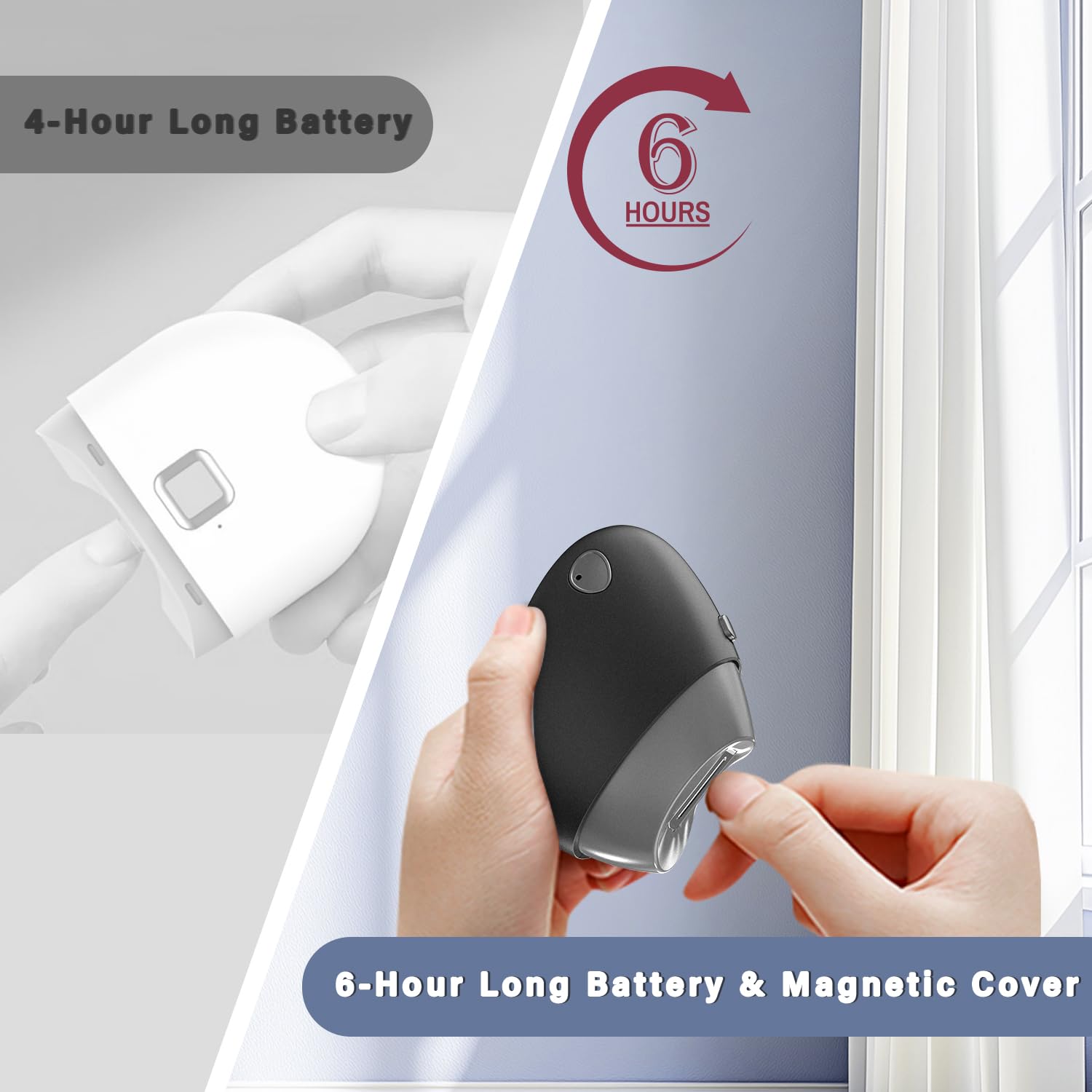 LE.VOLIFE design-ergonomique assure une prise en main confortable.
