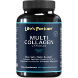 Lewis Labs Multi Collagen – bouteille et capsules, soutien potentiel pour peau et articulations