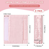 Cache-sangle satin doux LEWEREST, respirant et frais toute la nuit pour peau sensible.